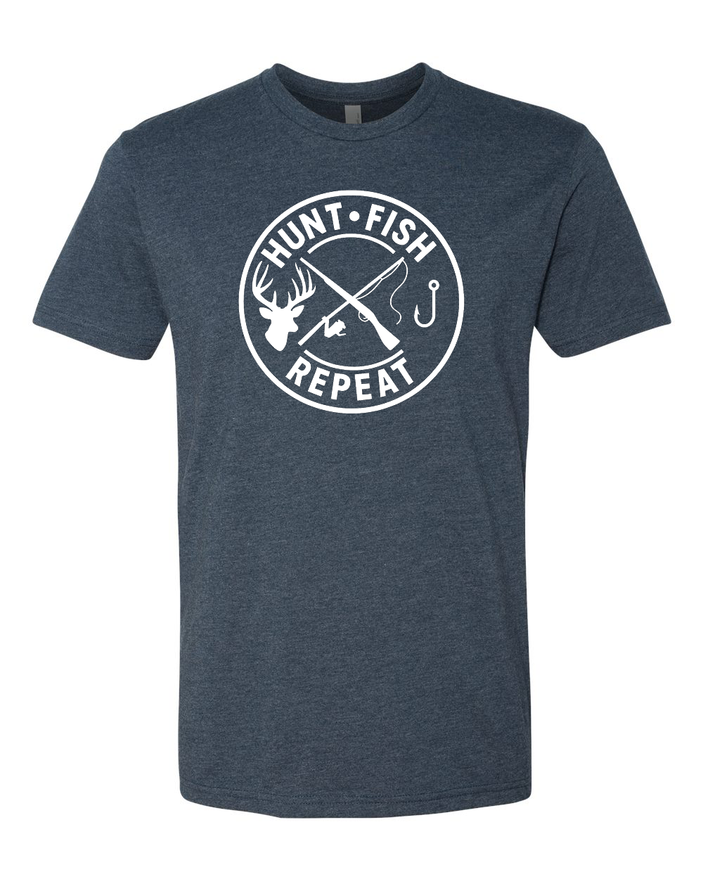 HUNT FISH REPEAT TEE SHIRT