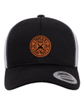 TRIPLE R LOGO LEATHER PATCH HAT SNAPBACK