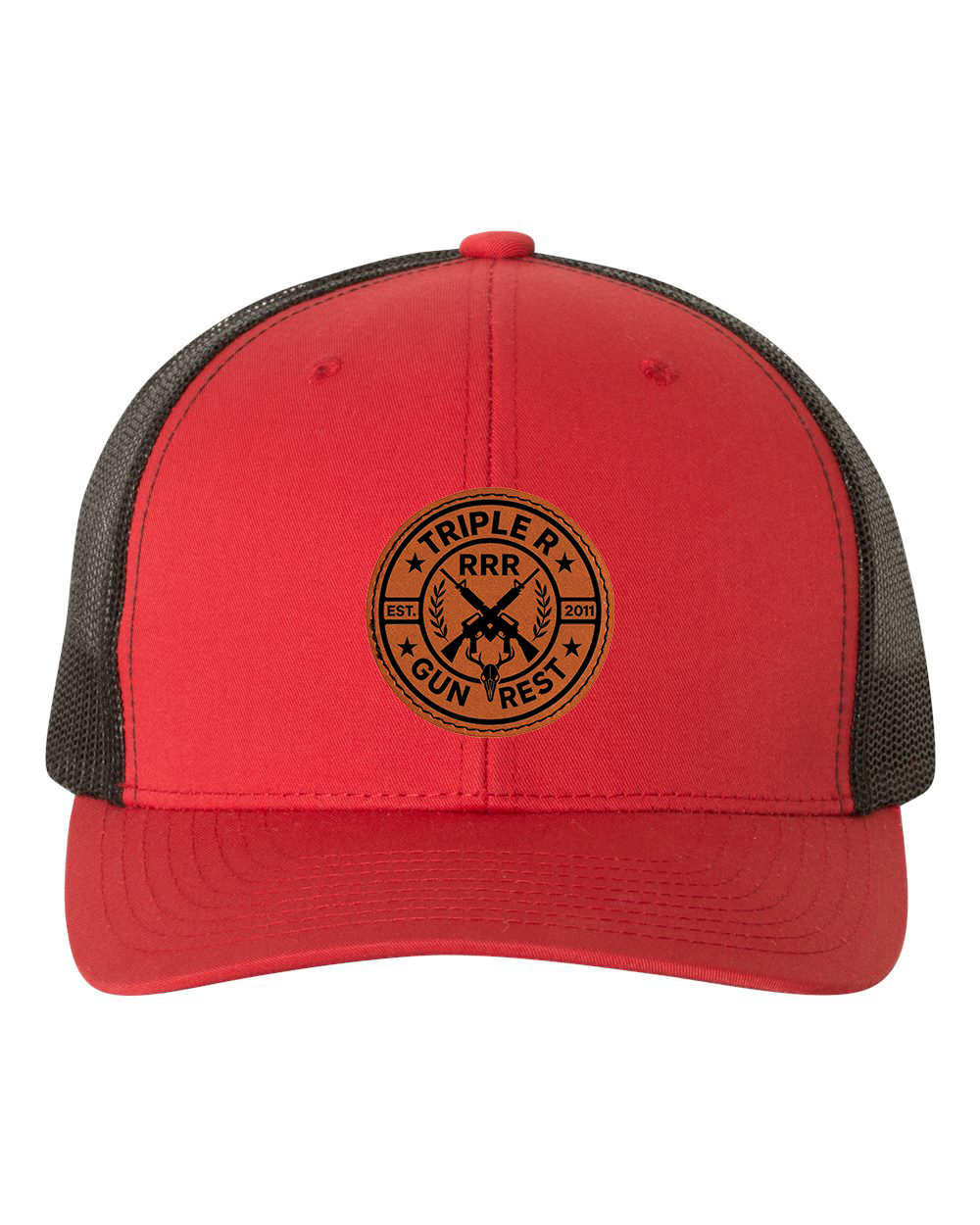 TRIPLE R LOGO LEATHER PATCH HAT SNAPBACK