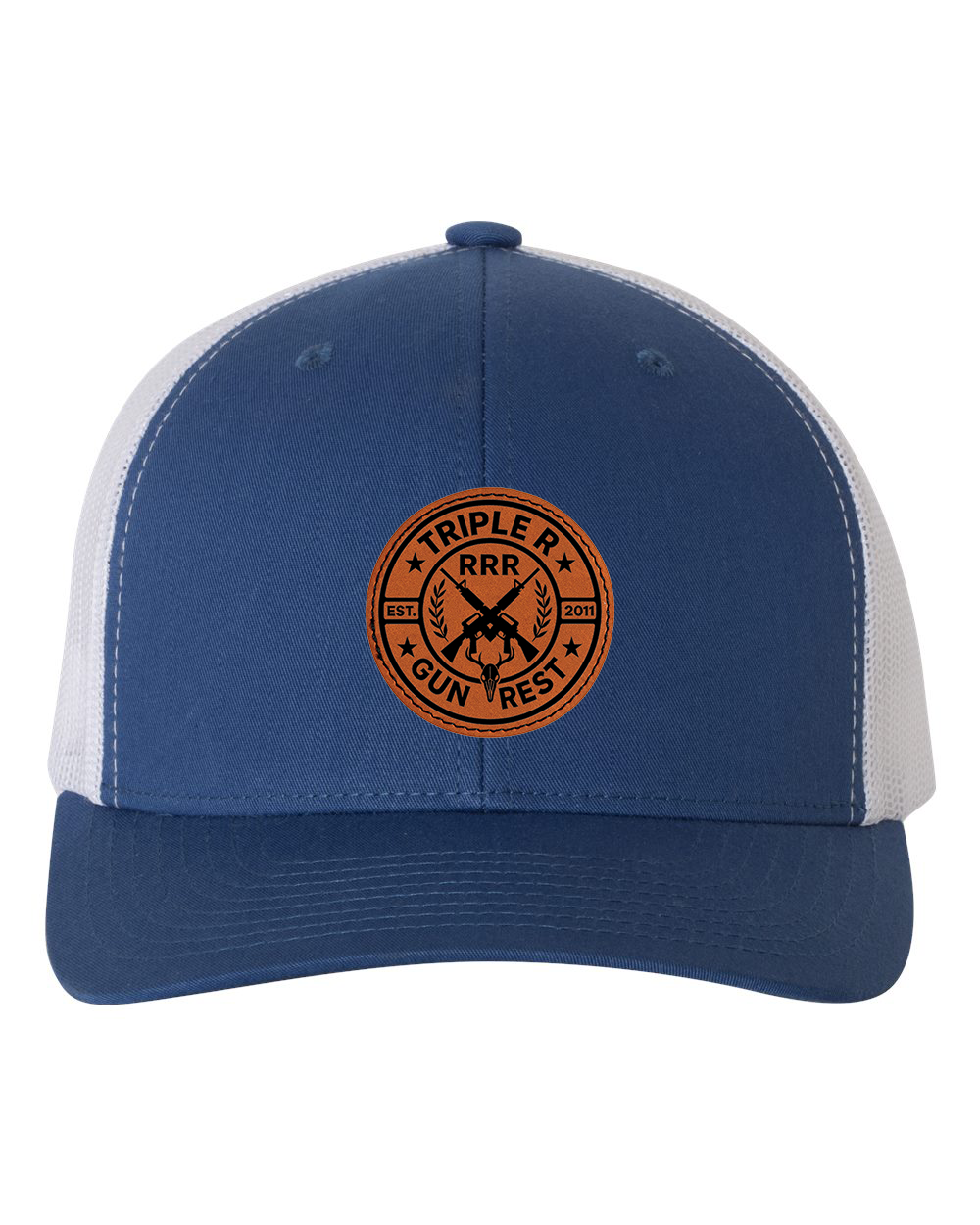 TRIPLE R LOGO LEATHER PATCH HAT SNAPBACK