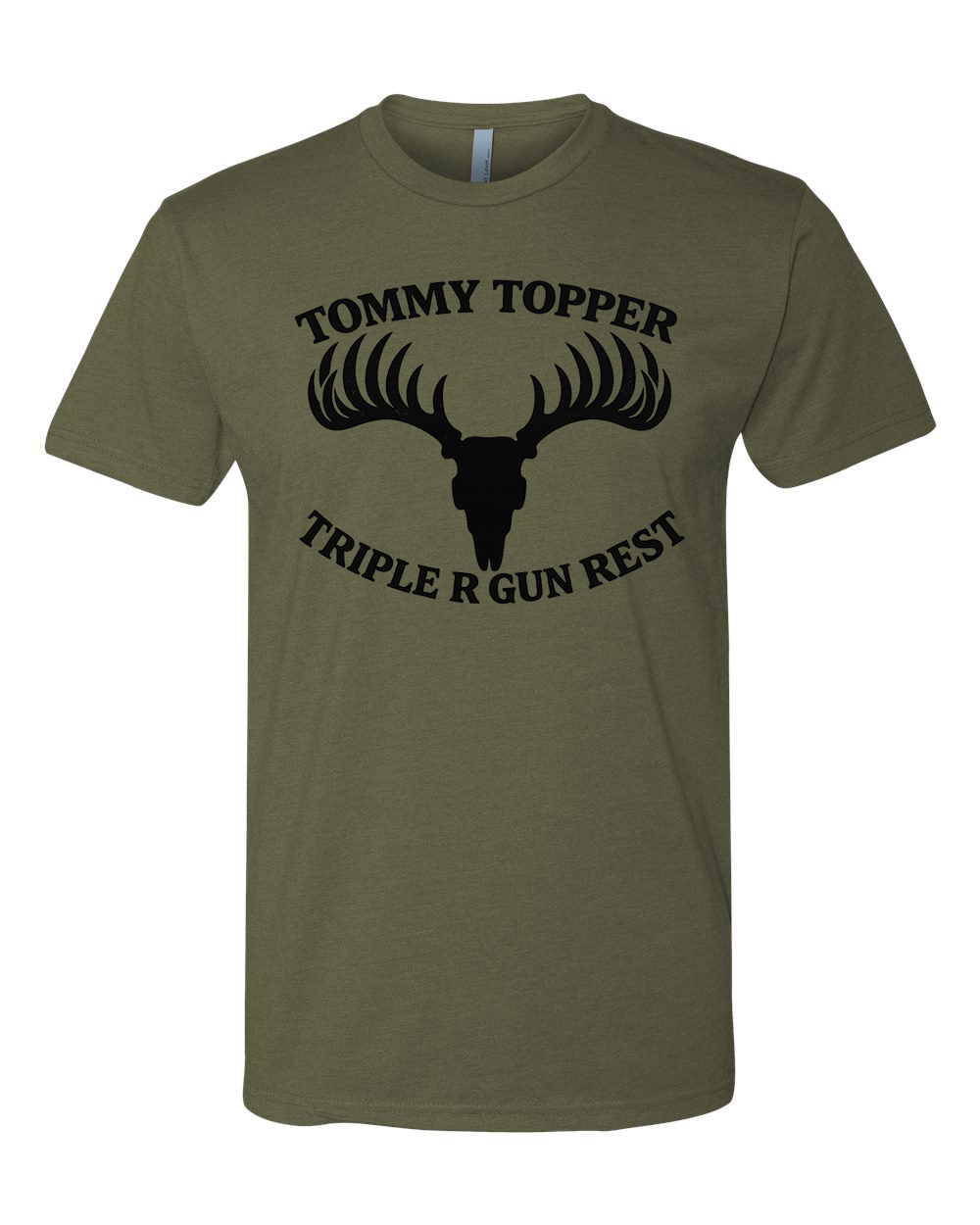 Tommy Topper Tee / Triple R Gun Rest – Hunting Lifestyle Shirt